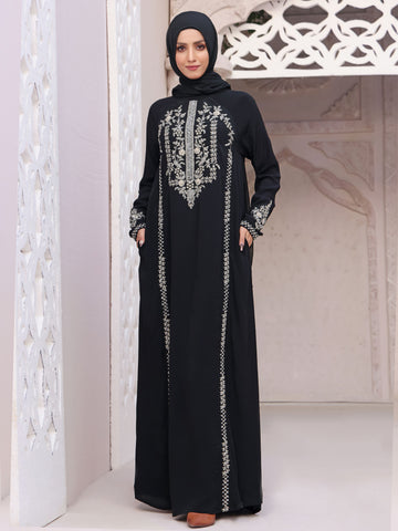 Black Diamond Abaya